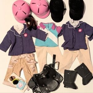 American Girl Pleasant Company Horse Riding Equestrian Lot #1
